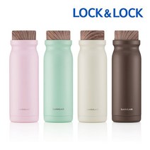 각인+포장무료 락앤락 밀키 밀폐 텀블러 420ml 레이저 각인 이니셜 선물 포장 추천, 민트
