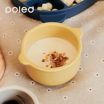폴레드 도자기 이유식용기 400ml, 도자기 이유식용기 400ml치즈옐로우