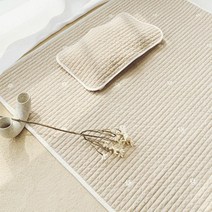 돗투돗x마롤로뜨 아기 이불 누빔 패드 유아 요, 누빔패드이불_퓨어블라썸 / 이케아(60x120cm)