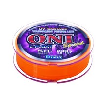 아지카 디맥스 오니 스폐셜 L-플로트 200M 세미플로팅 원줄 감성돔원줄 참돔원줄 부시리 카고원줄 원투원줄 붕어원줄, 2호