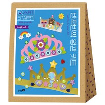 [미술프로그램] 아트스타트 : 반짝반짝 왕관 키트_블루래빗, 없음
