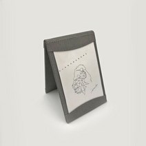 프린트디자인 디자인 모던그레이 안내판 카페 투명 식당 제작 간편 테이블 고급 게시판 8W404ACE, 1개