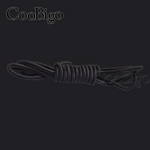 10 미터 3mm 강한 탄성 로프 번지 충격 코드 스트레치 문자열 diy 보석 만들기 야외 프로젝트 텐트 카약 보트 backage, 검은색