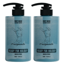 휘감다 퍼퓸 바디워시 그린 시트러스향, 10개, 500ml