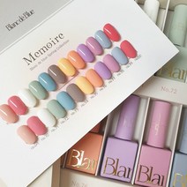 블랑드블루 메모아르 12종세트 2종추가 네일젤세트
