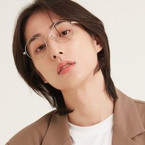 동글이 안경테 원형 메탈 금테 패션 남자여자