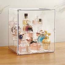 투명 아크릴 향수 향수장 화장품 트레이 진열장 진열대 수납함 정리대 정리함 보관함 거치대, 오아홈 아크릴 향수진열장