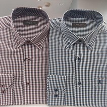 [란체티] 가을 신상품 체크남방 구김이 적고 면 청바지에 잘아울림