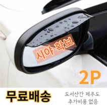 사이러미러 빗물 커버 가드, 블랙
