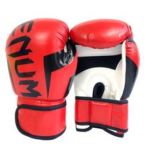 복싱용품 mma글러브 킥복싱 복싱 글러브 발차기미트 권투 키즈 복싱 장갑 가벼운 청소년 펀치 가방 무에타, 03 빨간_04 12oz