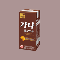 푸르밀 가나 초코우유 190ml x48 멸균우유