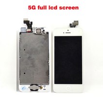 휴대폰부품 공장 Lcd 리퍼비시 아이폰 호환 6s 7 8 플러스 Ecran LCD 터치 X XR 디스플레이 11 스크린 트루톤 교체용 수리 부품 예비 파츠, [01] 5G copy white