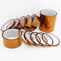 3D 프린터 부품 고온 저항 열 BGA Kapton 테이프 Polyimide 절연 접착, 24 180mm_01 30 메터
