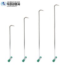 국산 덕진사 철근 T형 가마니 갈퀴 80cm / 갈고리 훅, 단품