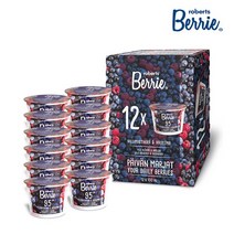 로버츠베리에 야생 빌베리 & 라즈베리 과채 음료 100ml 12개, 없음