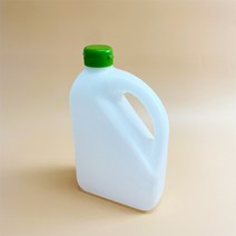 [4개] PE 1.7L 원터치캡 반투명 손잡이 직사각용기 에이드 쥬스통 기름통 업소용 통, 4개