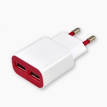 2포트 3.1A USB충전기 급속 핸드폰 고속 가정용 멀티, 단품, 색상:0／0, 1개