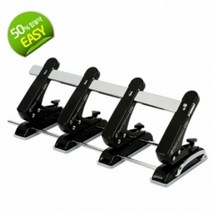평화 이지 펀치 4공 색상랜덤 수동천공기 서류펀칭기 문구용펀치, 단품, 구매수량