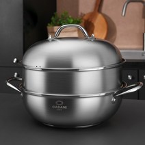 까사니 IH 더블돔웍 2단 찜기 전골냄비 인덕션겸용, 까사니 더블돔웍 28cm437816 39