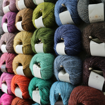 Rowan 펠티드트위드 Felted Tweed DK 영국수입실 로완실 트위드실 뜨개실 40컬러 배색뜨기 요크스웨터 탑다운 니트카페, 151 빌버리 bilberry