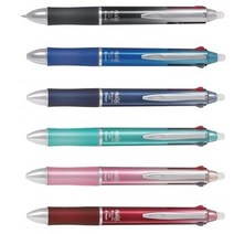 파이롯트 프릭션 지워지는 볼펜 3색볼펜 메탈, 그라데이션 그린 GRG