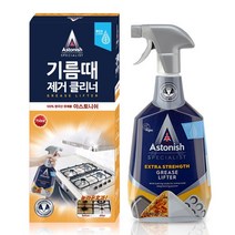 아스토니쉬 찌뜬때 기름때제거 가스레인지 인덕션 후드 조리대 스프레이 주방기구 초강력 멀티클리너 영국정품 직수입, 1개, 750ml