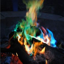 대박나라 매직파이어 magic fire 오로라가루 갬성캠핑 컬러파이어 5개 25g, 10개