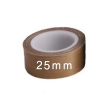 25mm 테프론 브라운 고온 내열 테이프 열테이프 방열 PVC 도금 안전