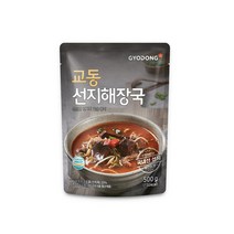 교동 국물요리 500g x 8 - 선지해장국_CK1, 상세페이지 참조