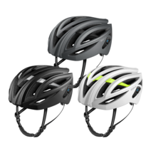 세나 R2 블루투스 스마트 로드자전거 헬멧 4자 인터콤 후면 LED, 매트화이트