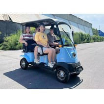 골프전동카트 골프장카트 미니버스 전기 4륜차, [07] 손을 떼면 맞춤형 전자기 브레이크가 정지됩니다, [01] 60V