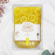 청키 수제 레몬청 대용량 카페용 레몬차 레몬에이드 과일청 2kg, 1개입, 1개