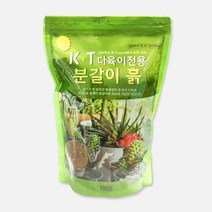 스투키 다육이 분갈이 제라늄 알로카시아 분갈이흙 카틀레아 베고니아, K.T 다육이전용 분갈이 흙