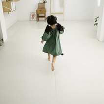 우다다 롤매트 오트밀강낭콩 층간소음 PVC 아기 유아 놀이방 거실 베란다 복도, 24T(24mm)