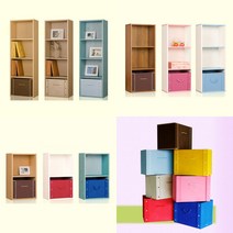 대주기획 1단책장 2단책장 3단책장 4단책장 과 책장전용부직포수납함 총63종류 중에 선택하세요 DIY 소비자조립제품 선택한모델만발송됩니다 4단은 칸별사이즈가 다릅니다, 2단책장하늘색