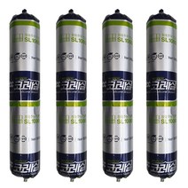 KCC 코레실 SL1000 창호 주위 전용 실리콘 500ml : 소세지타입, 백색 - 4개입