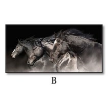 HAPPY 3D노을지는 바다를 달리는 말 필 승진운 보석십자 비즈키트 DIY 원형비즈 큐빅 선물용 집들이 십자수/ 200010437, 90x160