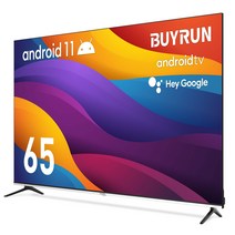 프리즘 바이런 65인치 4K UHD 구글 안드로이드11 스마트TV / ABC65G, 기사방문 스탠드설치