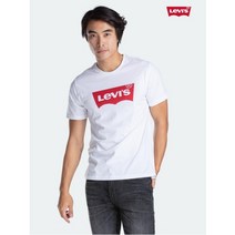 리바이스 리바이스 남성 배트윙 로고 반팔 티쳐스 17783-0140