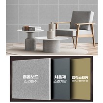 확실한 소음 차단효과의 실내 방음재보드 벽 스티커식 DIY시트 차음판 아파트 공부방 서재 단열효과, 하나로 보드 BLUE