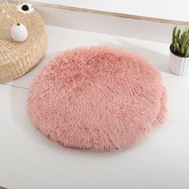 고양이 숨숨집 키튼박스 보온집 텐트 라운드 애완 동물 강아지 침대 매트 긴 솜털 56, m 50cm, 스킨 핑크