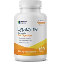 휴스턴효소 리파자임 리파아제 효소 소화효소제 단쇄 지방산 120캡슐, 1개, 기본