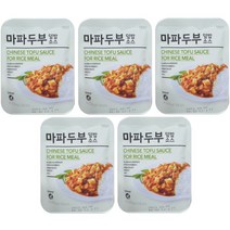 마파두부 덮밥소스 100g x 5팩 전통중식 즉석조리 간편조리 캠핑음식, 1개