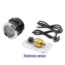 드래곤 2 "52mm 스테퍼 모터 7 색 백라이트 자동 오일 압력 게이지 수리 프레스 미터 전자 센서, 03 Oil Pressure Gauge 2