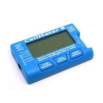 배터리 셀 체커기 2S-8S 서보 전압 측정기 CellMeter8 모터 멀티 디지털 리튬, OG037. 5in1 배터리 / 서보 체커기