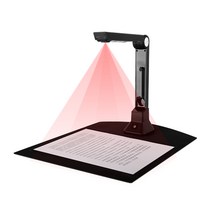 북 스캐너 책 스캔 PDF 실물 화상기 문서 OCR 문자 인식, 1300만 A4 고화질(표준 쿠션)