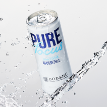 퓨어포커스 디카페인 에너지 드링크 6개, 240ml