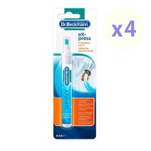 닥터베크만 옷에 묻은 커피 김치국물 땀 휴대용 얼룩 제거 스틱 9ml 4개 Dr. Beckmann Express Stain Pen
