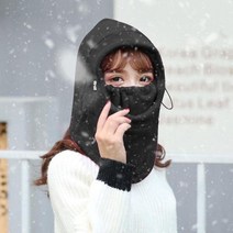 후드 넥워머(블랙), 단품, 상세페이지 참조