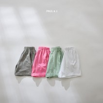 여름 유아동복 폴앤제이 덴버숏팬츠